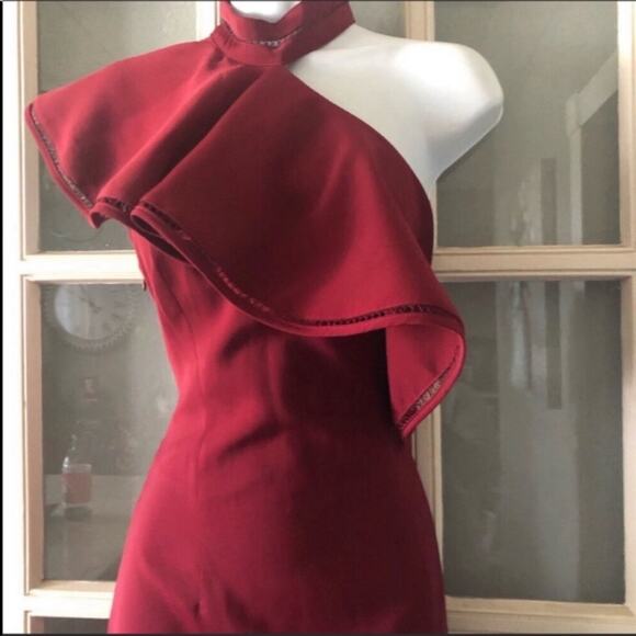 Keepsake Lovers Holiday One Shoulder Dress - Picture 7 of 8